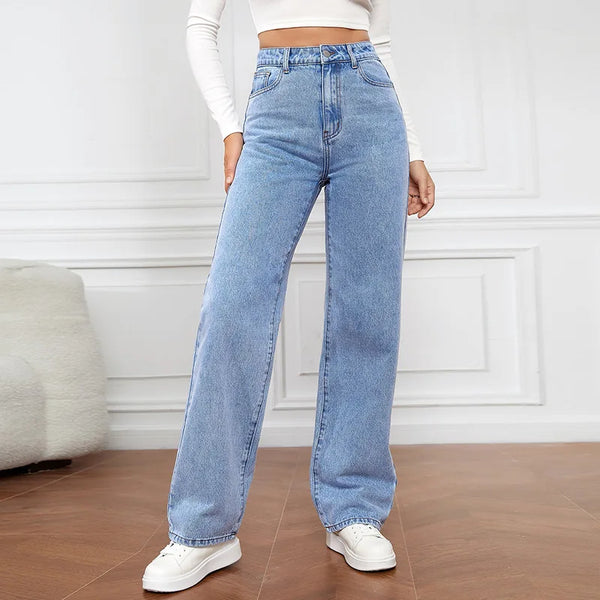 Gloria – vintage-stretchjeans mit hoher taille