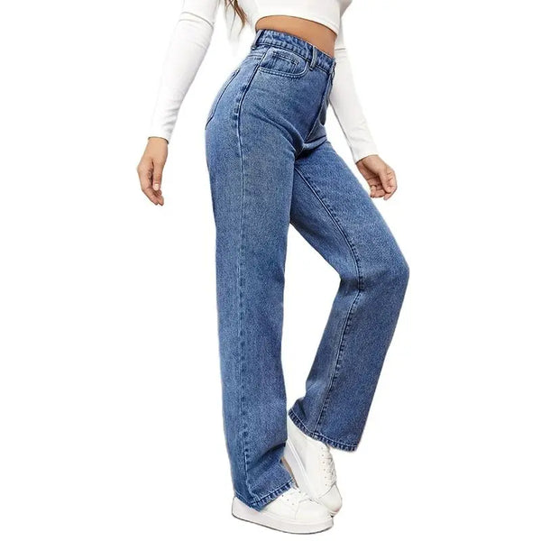 Gloria – vintage-stretchjeans mit hoher taille