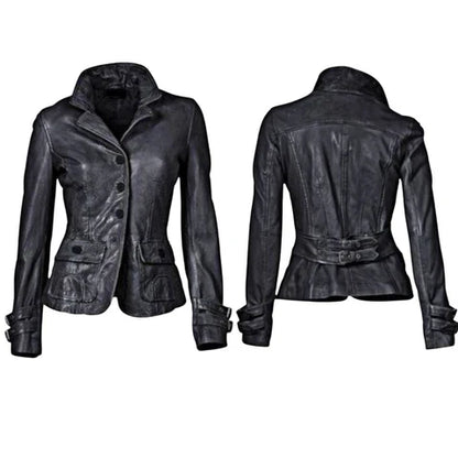Glorias - elegante premium-lederjacke für damen