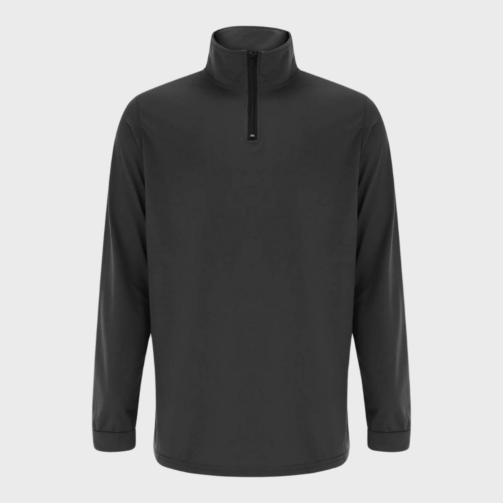 Erwin | Sportlich-eleganter Herrenpullover mit halbem Reißverschluss