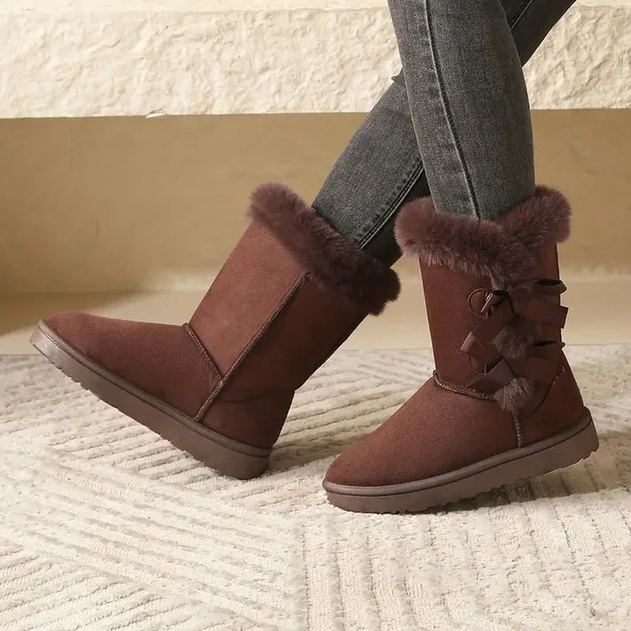 Adelbert | Klassische, mittelhohe Schneestiefel für Damen für Frauen