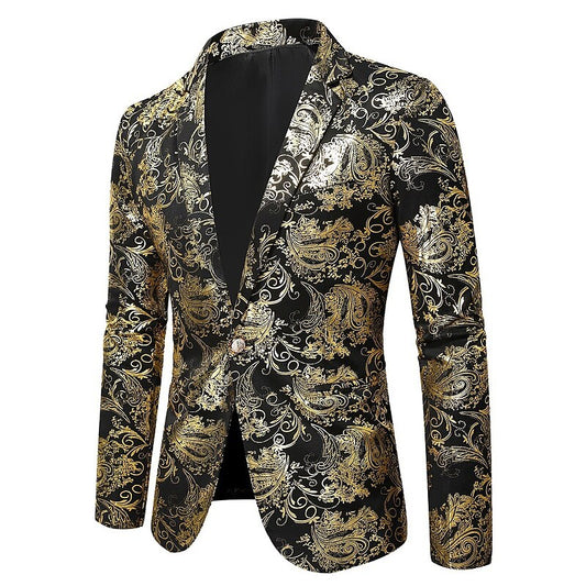 Brady | Veste blazer cocktail florale für Männer