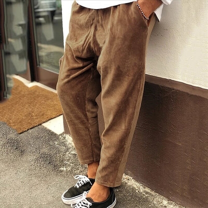 Manu | Cordhose mit lockerer Passform und Vintage-Flair für Männer