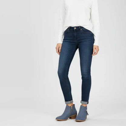 Damen-ankle-boots mit niedrigem absatz und seitlichem reißverschluss – damen