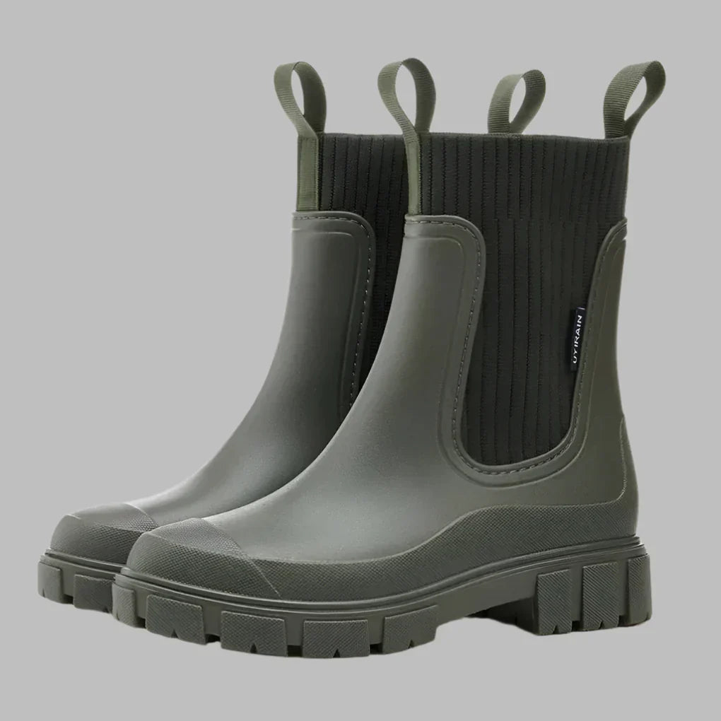 Wasserdichte chelsea boots – damen