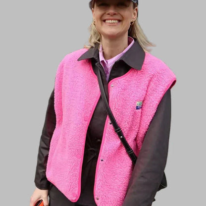 Hochwertige lammwollweste – damen