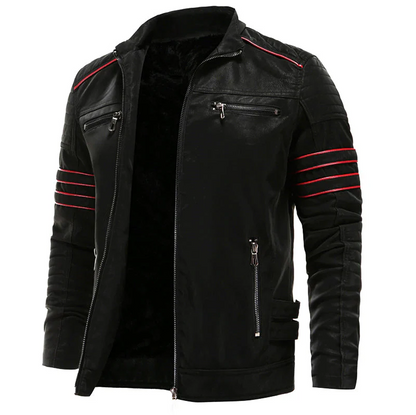 Herren-lederjacke