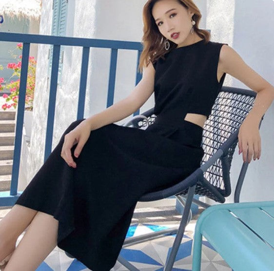 Saxon | Kleid stilvolles ärmelloses Sommerdesign für Frauen