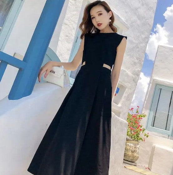 Saxon | Kleid stilvolles ärmelloses Sommerdesign für Frauen