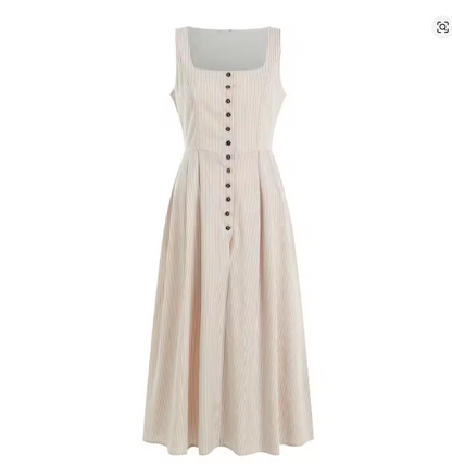 Riah - elegantes dirndlkleid mit knopfleiste und schleifenband