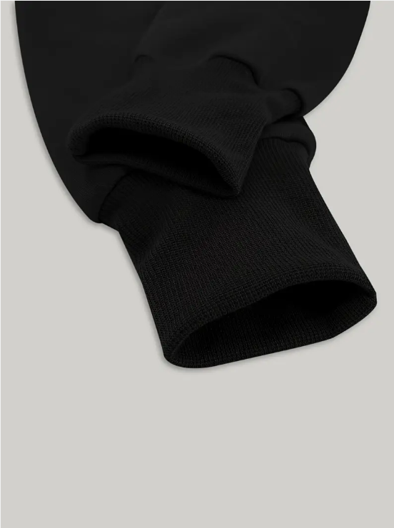 Scharlachroter, verkürzter kapuzenpullover aus baumwolle mit reißverschluss