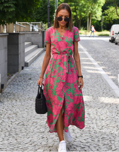 Priya | Kleid mit femininem Schnitt und fließender Eleganz für Frauen