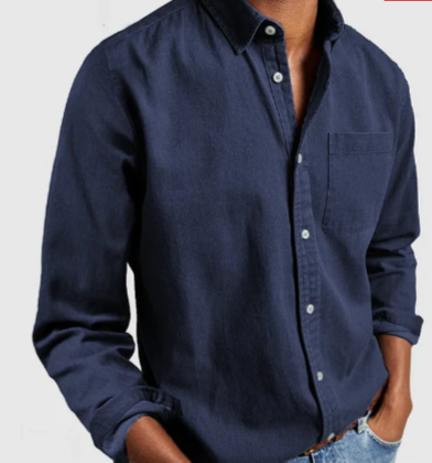 Hoover | Baumwollhemd mit klassischem Schnitt und vielseitigem Stil für Männer