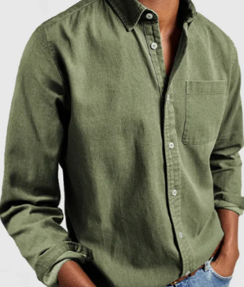 Hoover | Baumwollhemd mit klassischem Schnitt und vielseitigem Stil für Männer