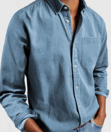 Hoover | Baumwollhemd mit klassischem Schnitt und vielseitigem Stil für Männer