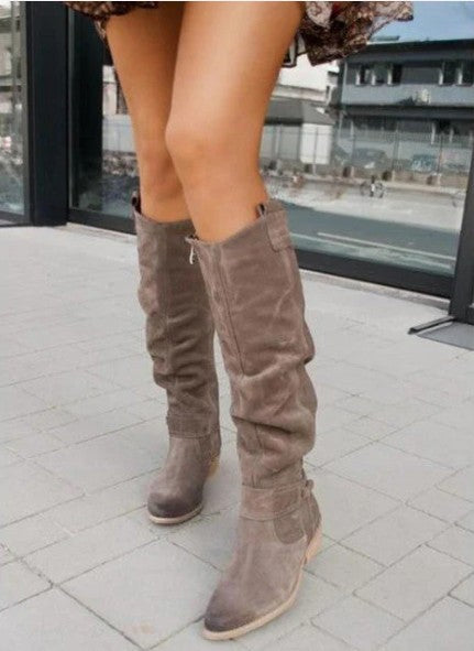 Ophira – kniehohe stiefel im modernen stil
