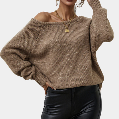 Lina - kuscheliger strickpullover für damen