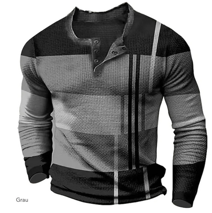 Marco - herrenpullover aus baumwolle mit Stil