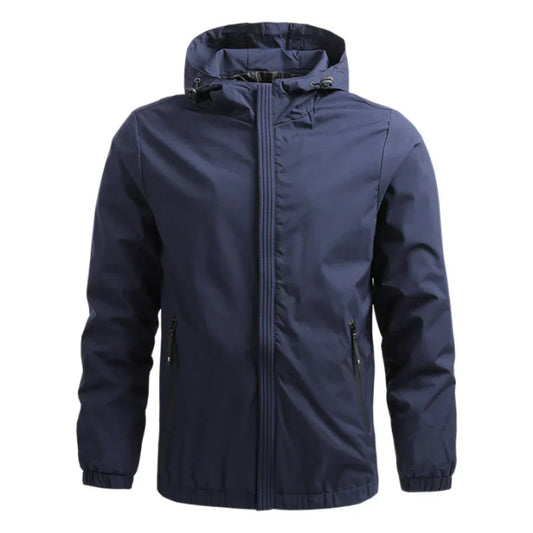 Herren outdoor-jacke mit kapuze – leichter allrounder
