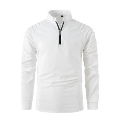 Herren langarm-half-zip pullover winter – komfortabler strick für kalte tage