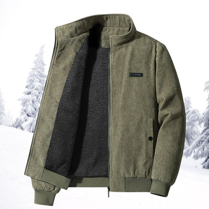 Clive | Veste d’automne en velours côtelé chaude und élégante für Männer