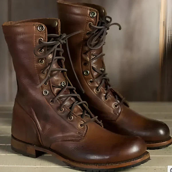 Damen-schnürstiefeletten mit fellfutter – damen