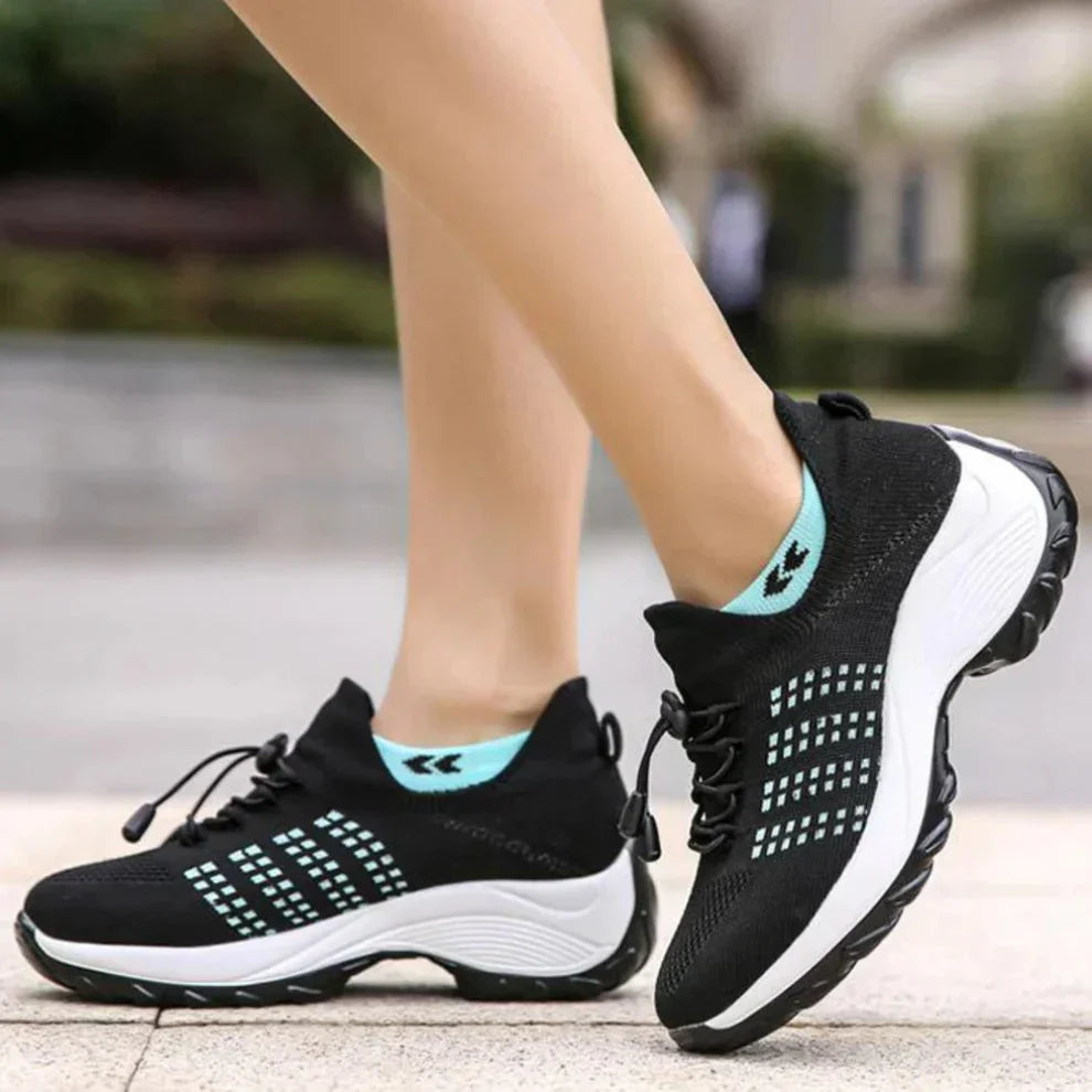 Atmungsaktive, leichte wanderschuhe für damen zum hineinschlüpfen – damen