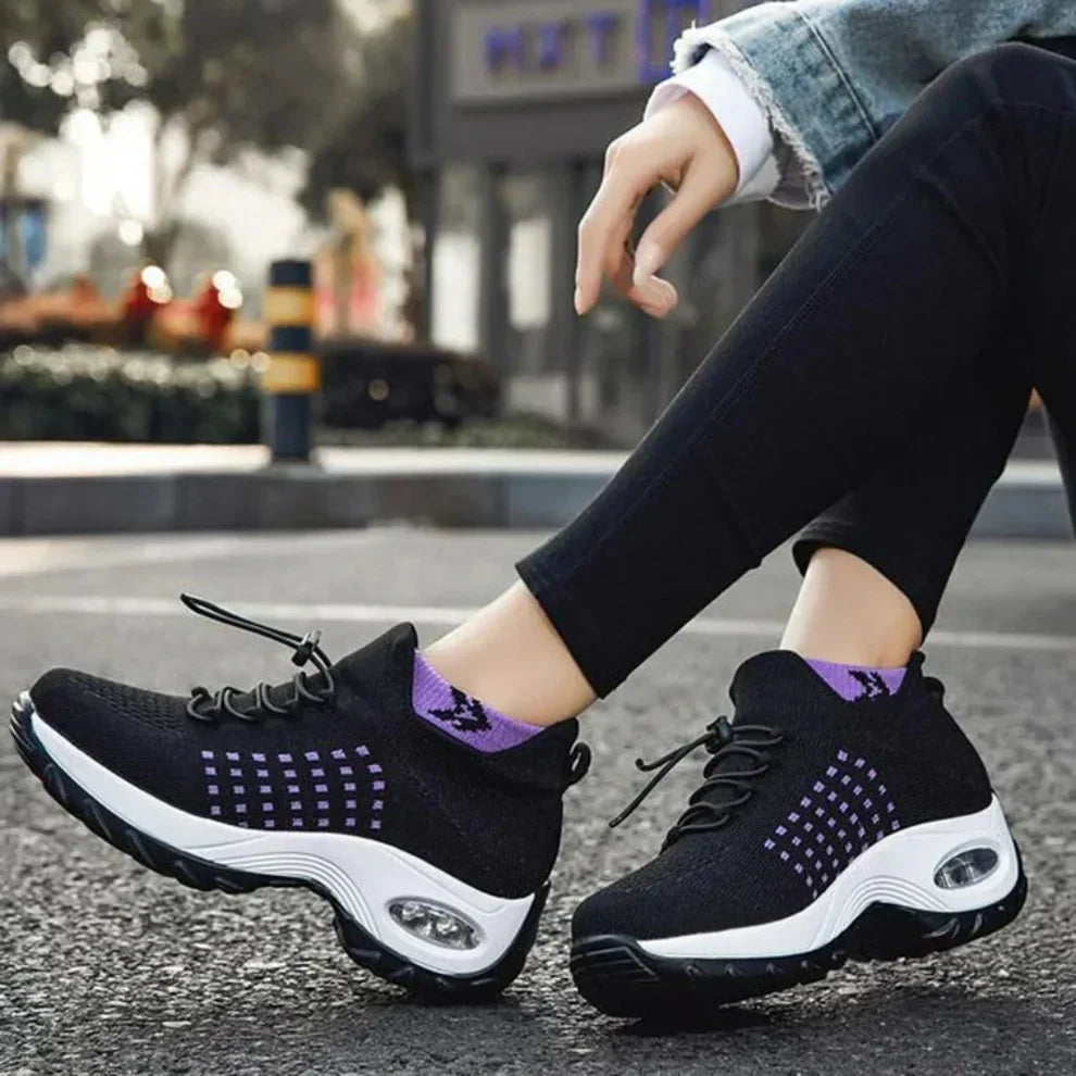 Atmungsaktive, leichte wanderschuhe für damen zum hineinschlüpfen – damen