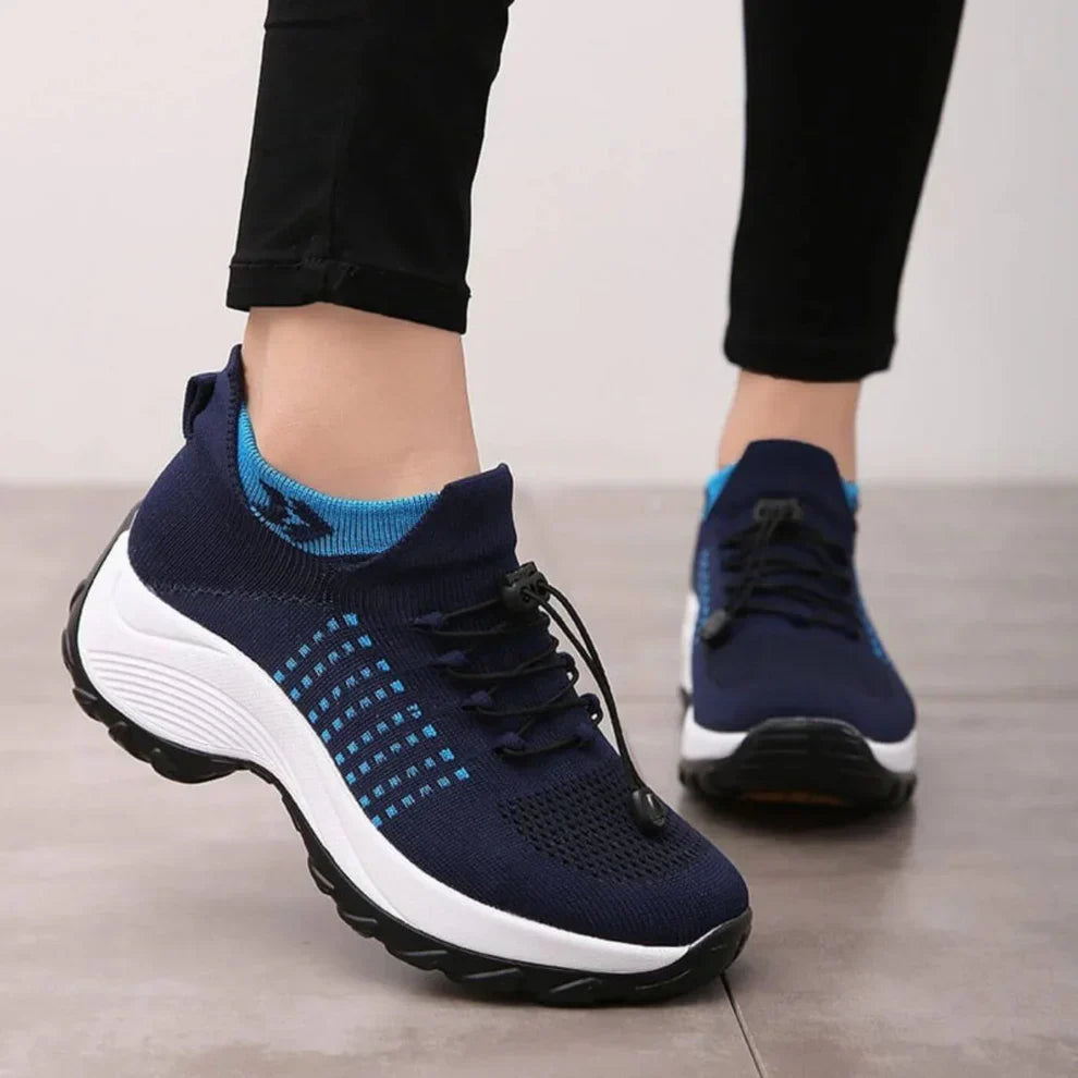 Atmungsaktive, leichte wanderschuhe für damen zum hineinschlüpfen – damen