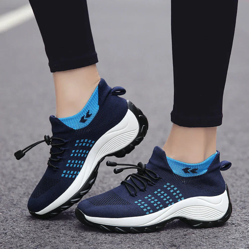 Atmungsaktive, leichte wanderschuhe für damen zum hineinschlüpfen – damen