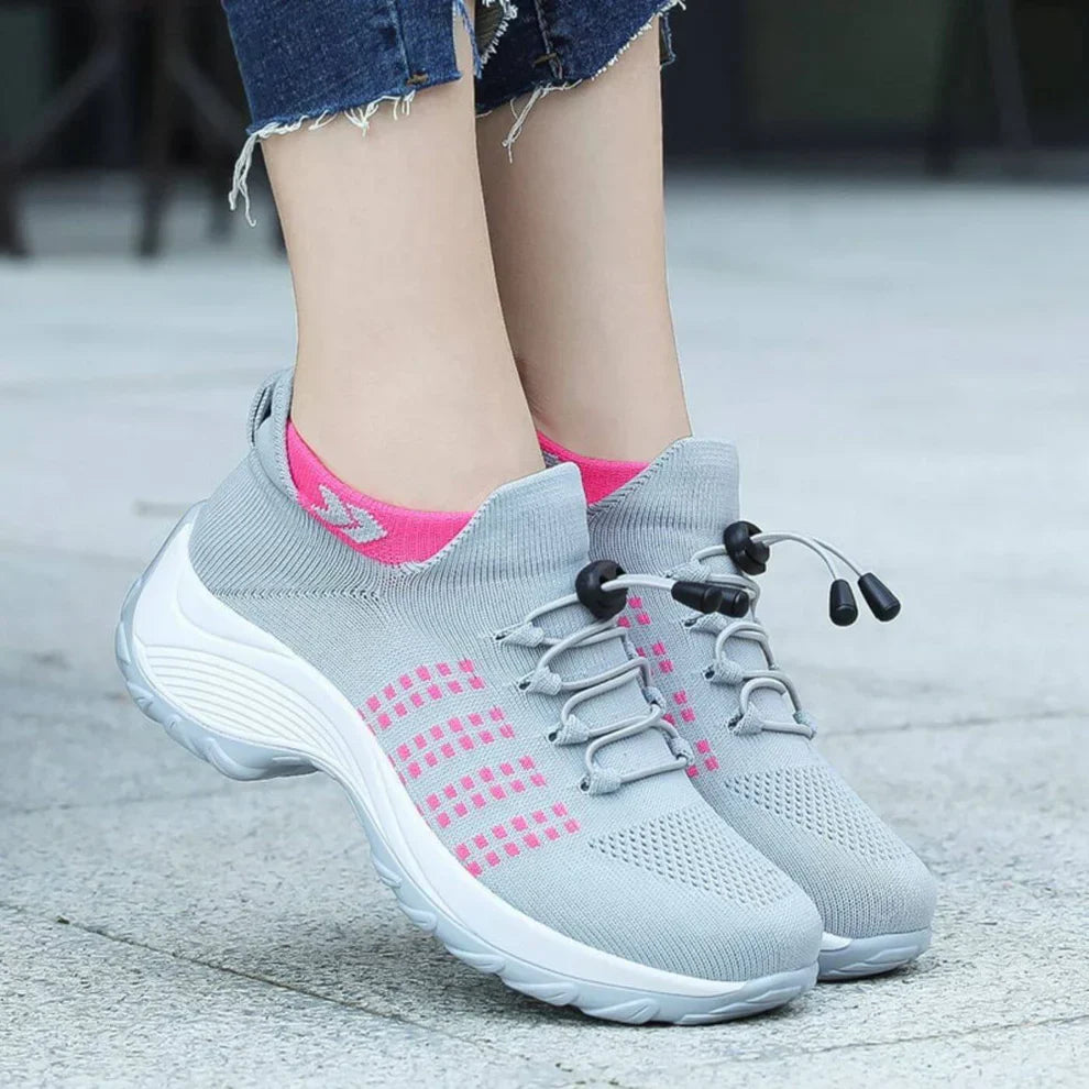 Atmungsaktive, leichte wanderschuhe für damen zum hineinschlüpfen – damen