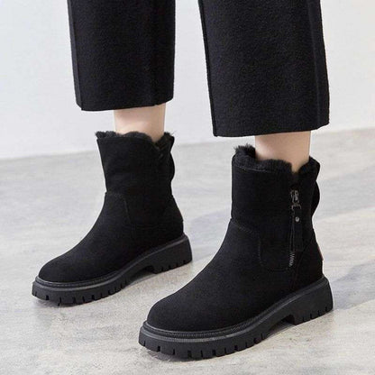 Damen-winterstiefel, warm gefüttert, rutschfest – damen