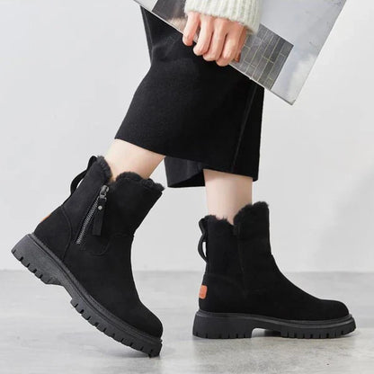 Damen-winterstiefel, warm gefüttert, rutschfest – damen