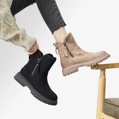 Damen-winterstiefel, warm gefüttert, rutschfest – damen