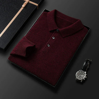 Herren-polopullover aus strick – herren