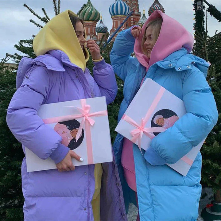 Arcticguard - lange wattierte winterjacke