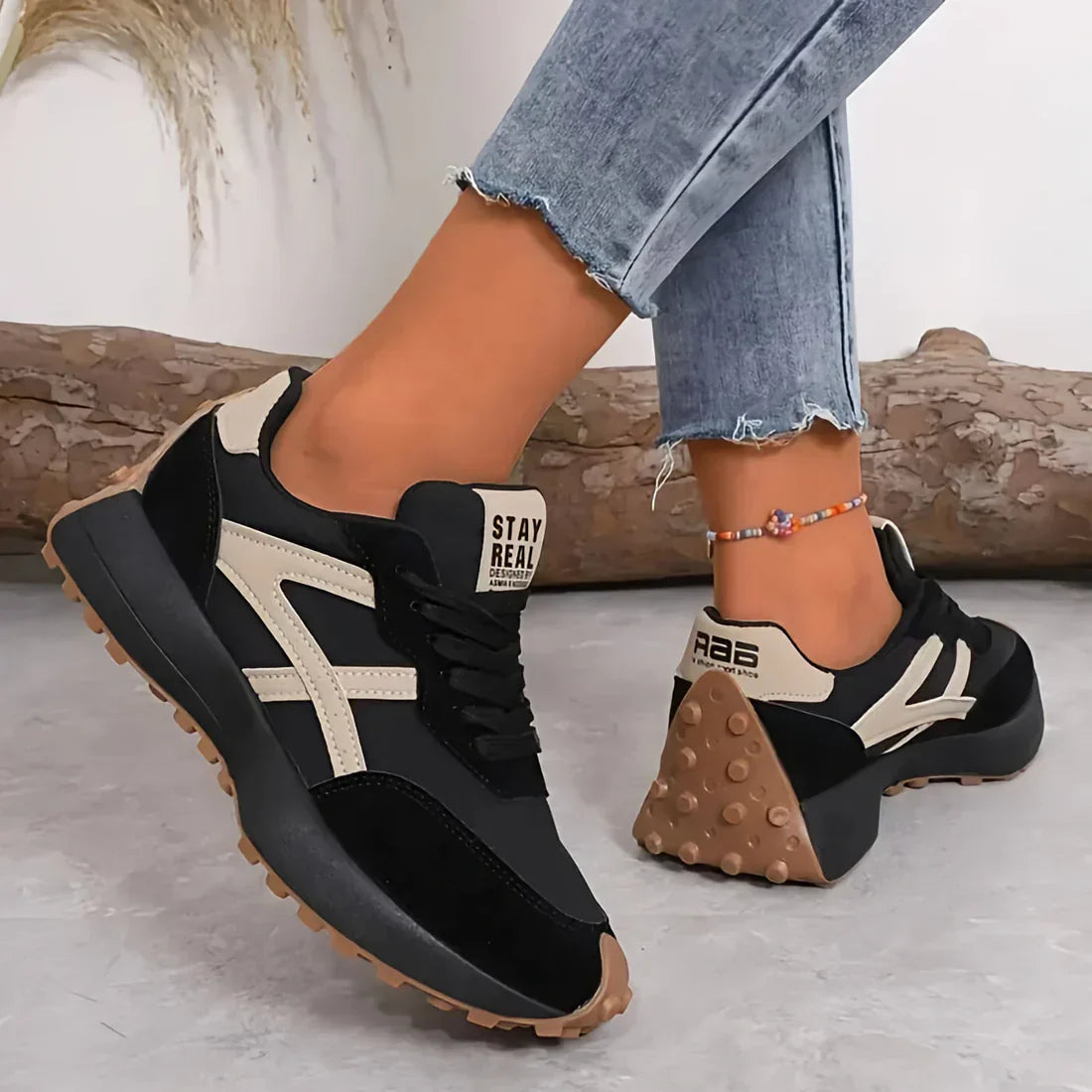 Lässige chunky-sneaker für damen – damen