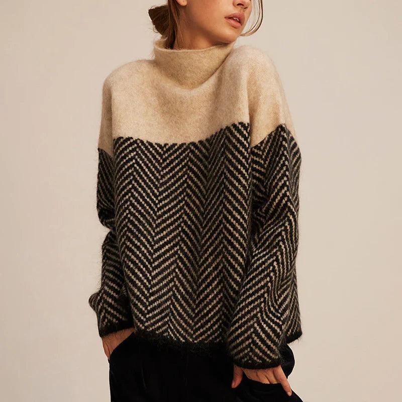 Gia - luxus cashmere rollkragenpullover