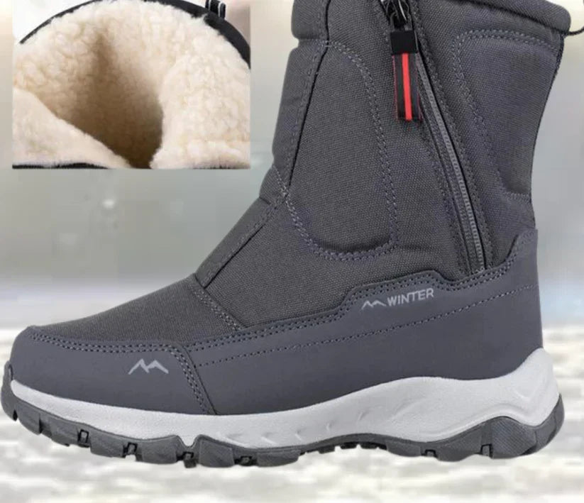 Erland – wasserdichte winter-boots mit rutschfester gummisohle