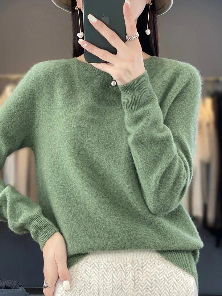 Anette – warmer pullover für kalte tage