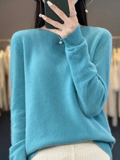 Anette – warmer pullover für kalte tage