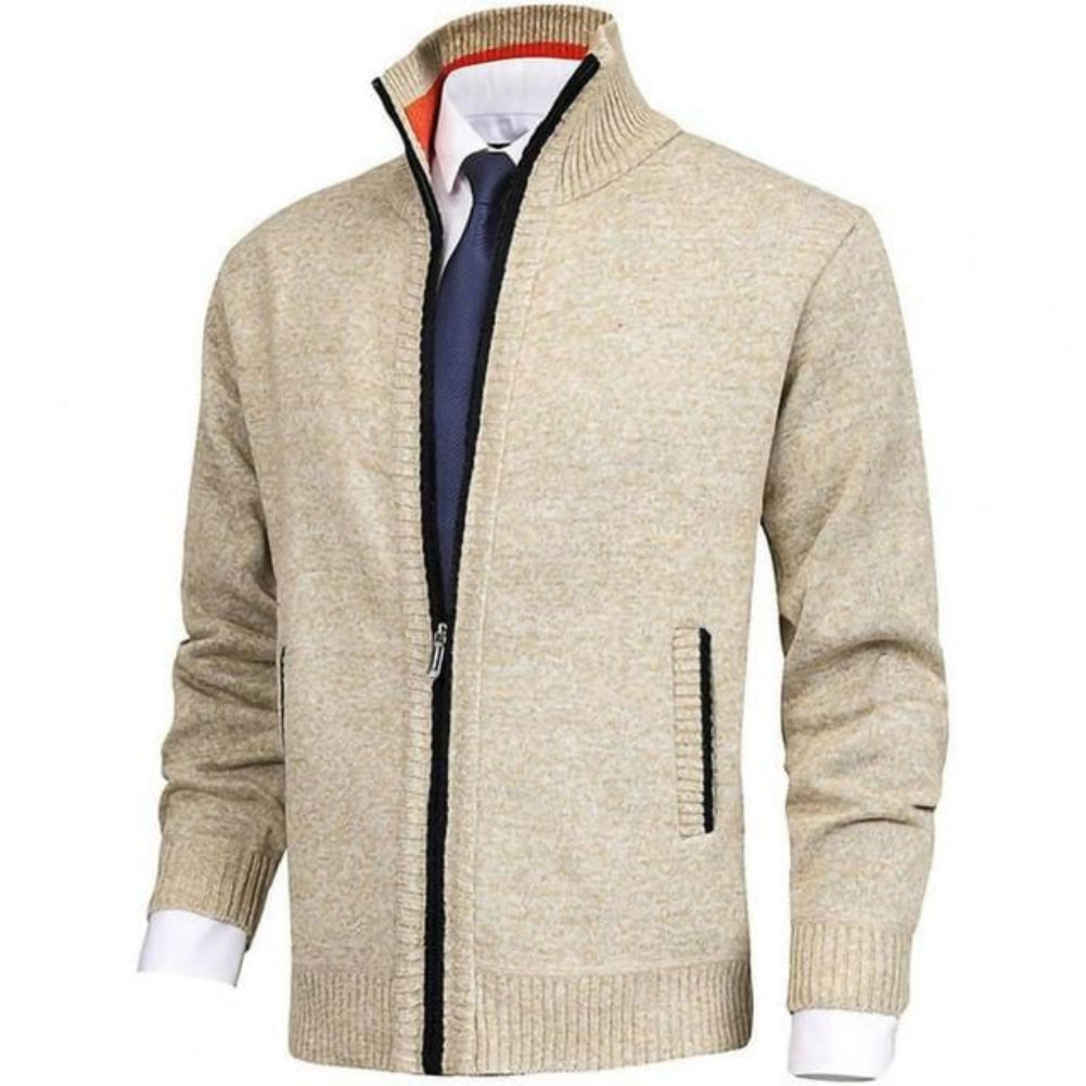 Thilo | Elegante Jacke mit durchgehendem Reißverschluss für Herren