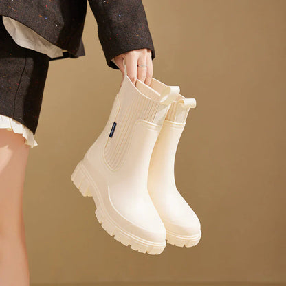 Wasserdichte chelsea-stiefeletten für damen – damen