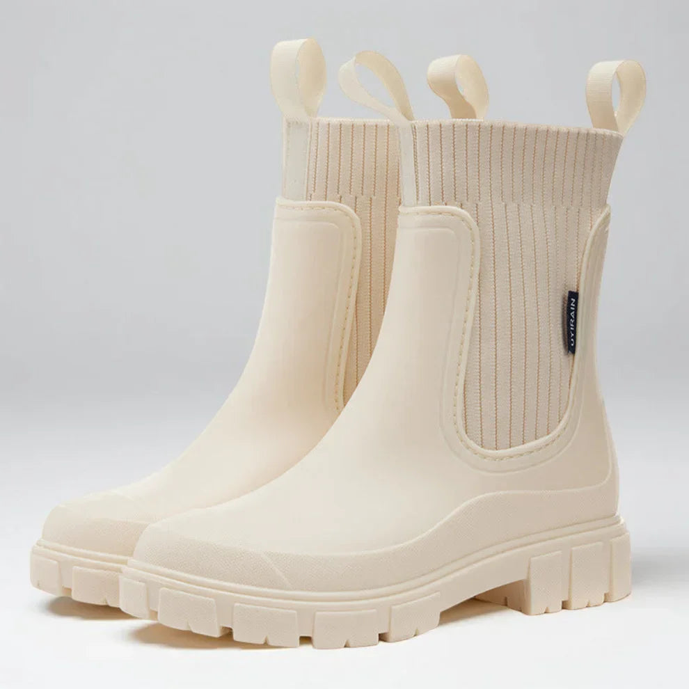 Wasserdichte chelsea-stiefeletten für damen – damen