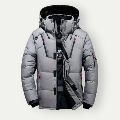 Jakob – warme steppjacke mit kapuze