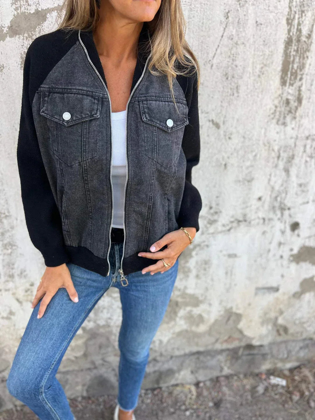 Brooklynn – moderne jacke aus denim