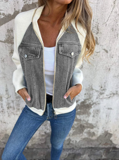Brooklynn – moderne jacke aus denim