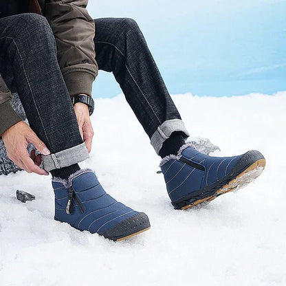 Frostpeak – wasserdichte winterstiefel mit warmem futter