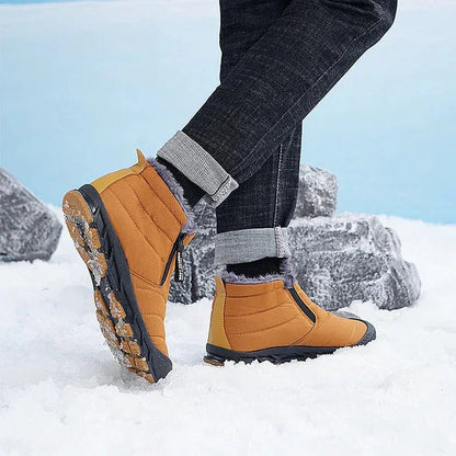 Frostpeak – wasserdichte winterstiefel mit warmem futter