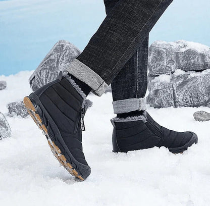 Frostpeak – wasserdichte winterstiefel mit warmem futter